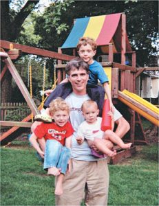 Dr. Randy Pausch with his children; an amazing example of a person who love people and use things