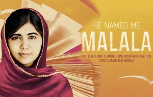 one pen, one teacher, one child can create a change ~ Malala