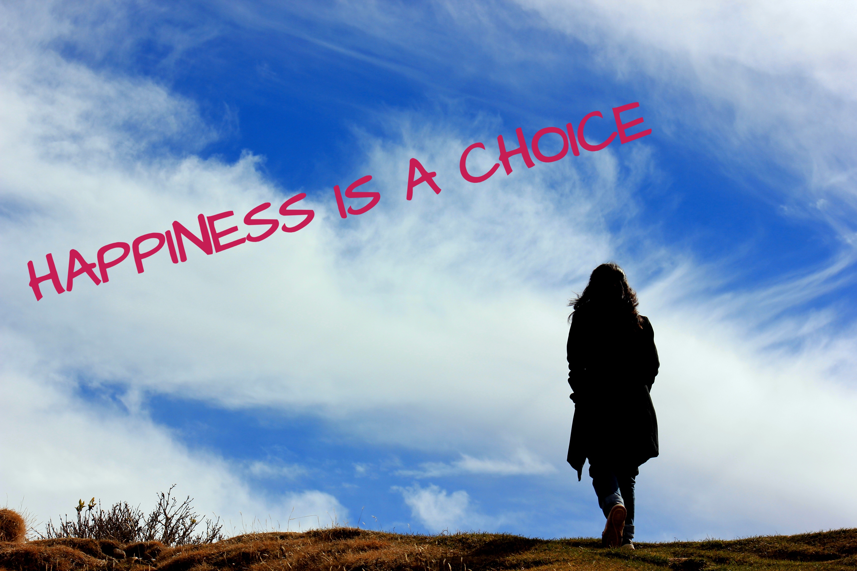 Most of the people want to know that how to stay happy? I would say "Happiness is a choice."