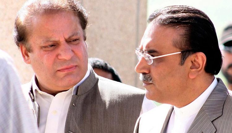 Nawaz Shaeef warned Asif Ali Zardari of preceeding dangers.