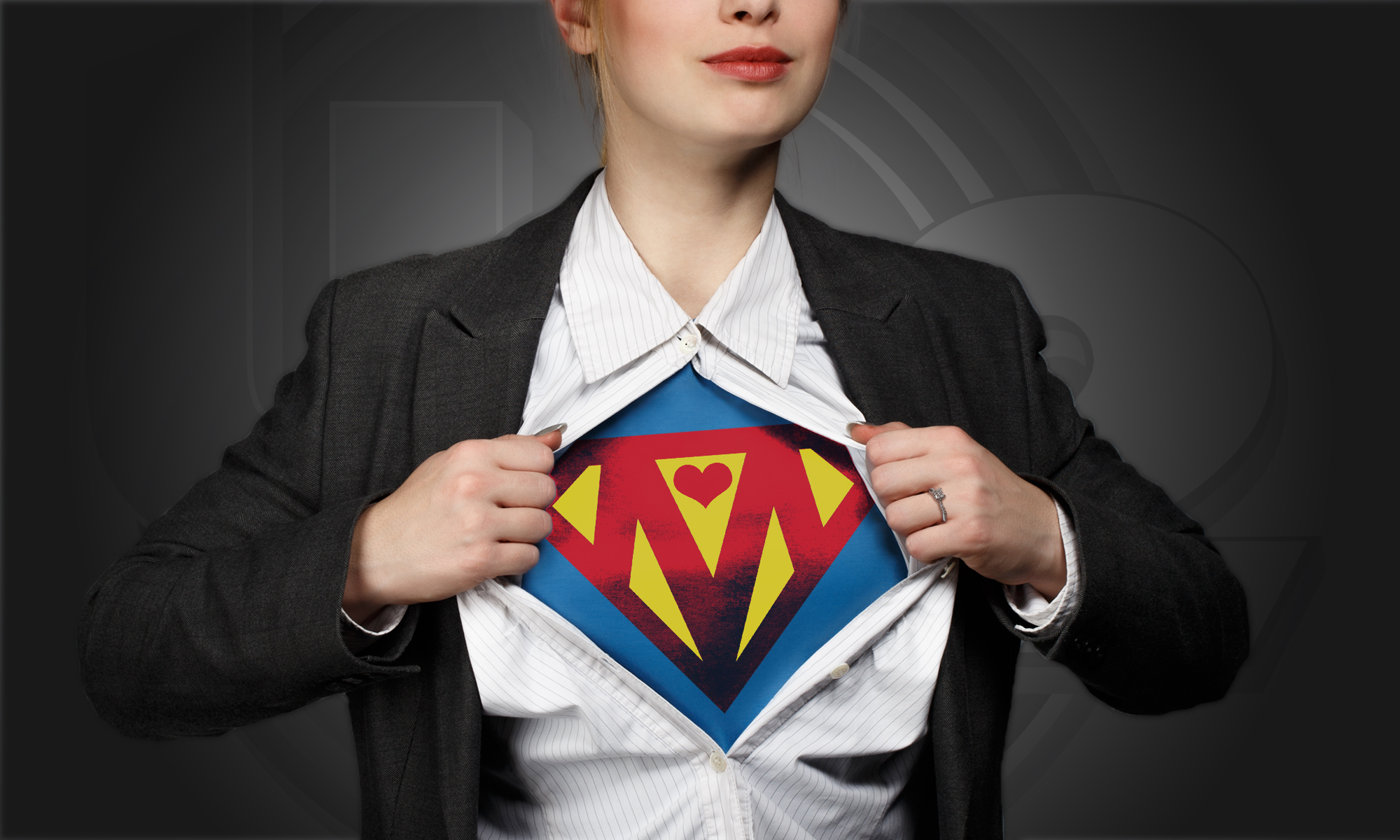 A working woman becomes a supermom