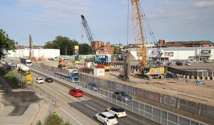 The Rawalpindi Kachehri Underpass construction has begun
